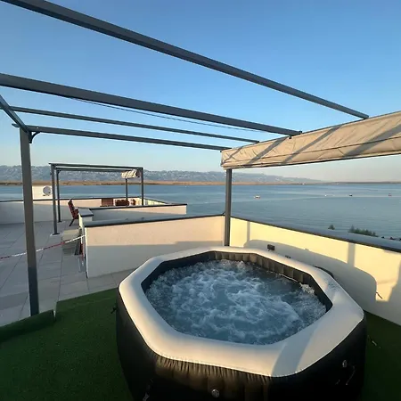Lägenhet Aparrtment With Rooftop Terrace With Sea View Vir